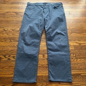 Mavi Zach Straight Leg Men's Jeans 38x32 Gray Blue Stretch Cotton Denim